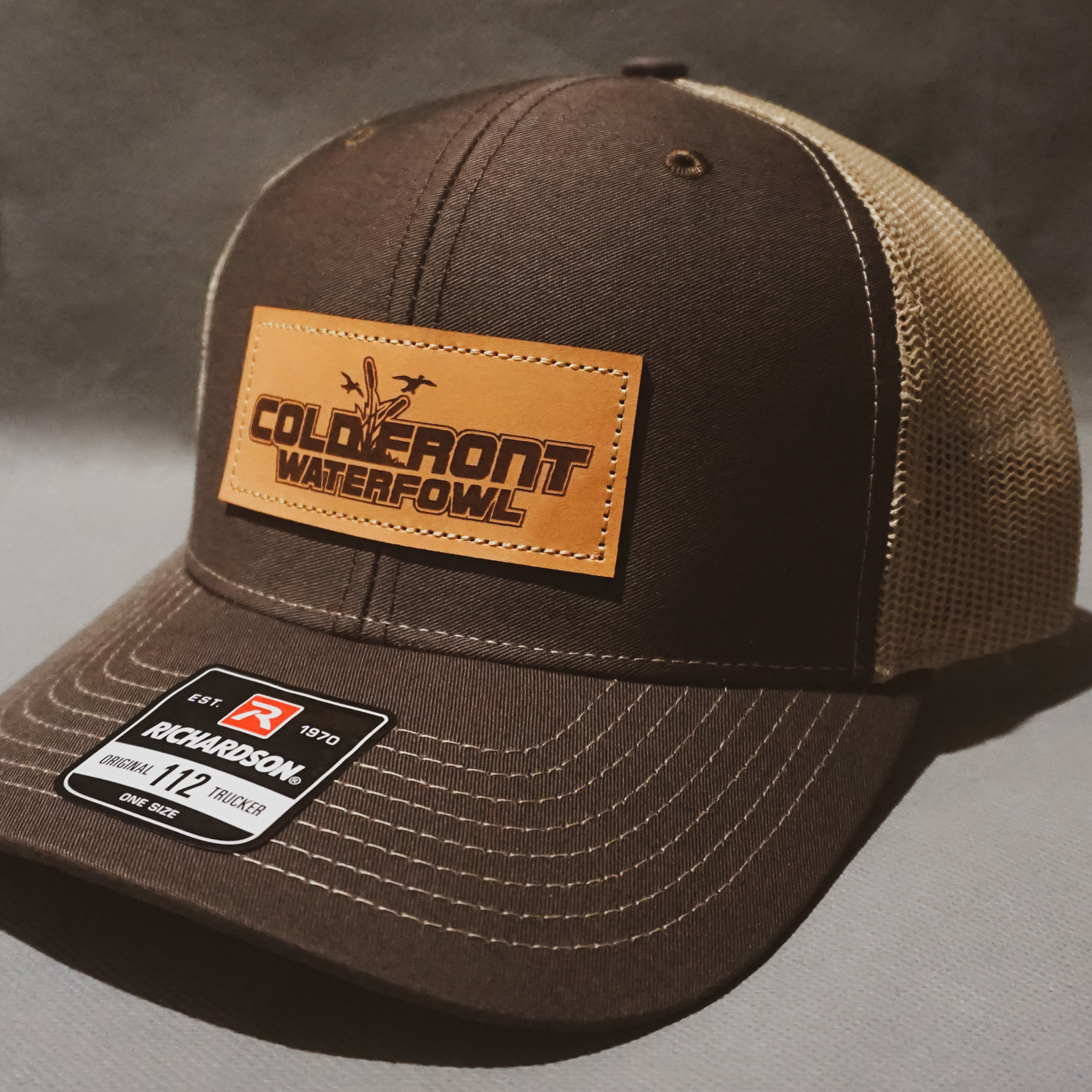 Brown/Tan Cattail Patch Hat