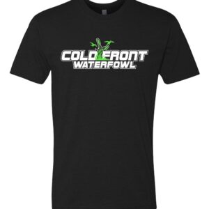 Black/Green/White Cattail Tee