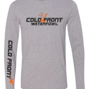 Grey Long Sleeve Cattail Tee