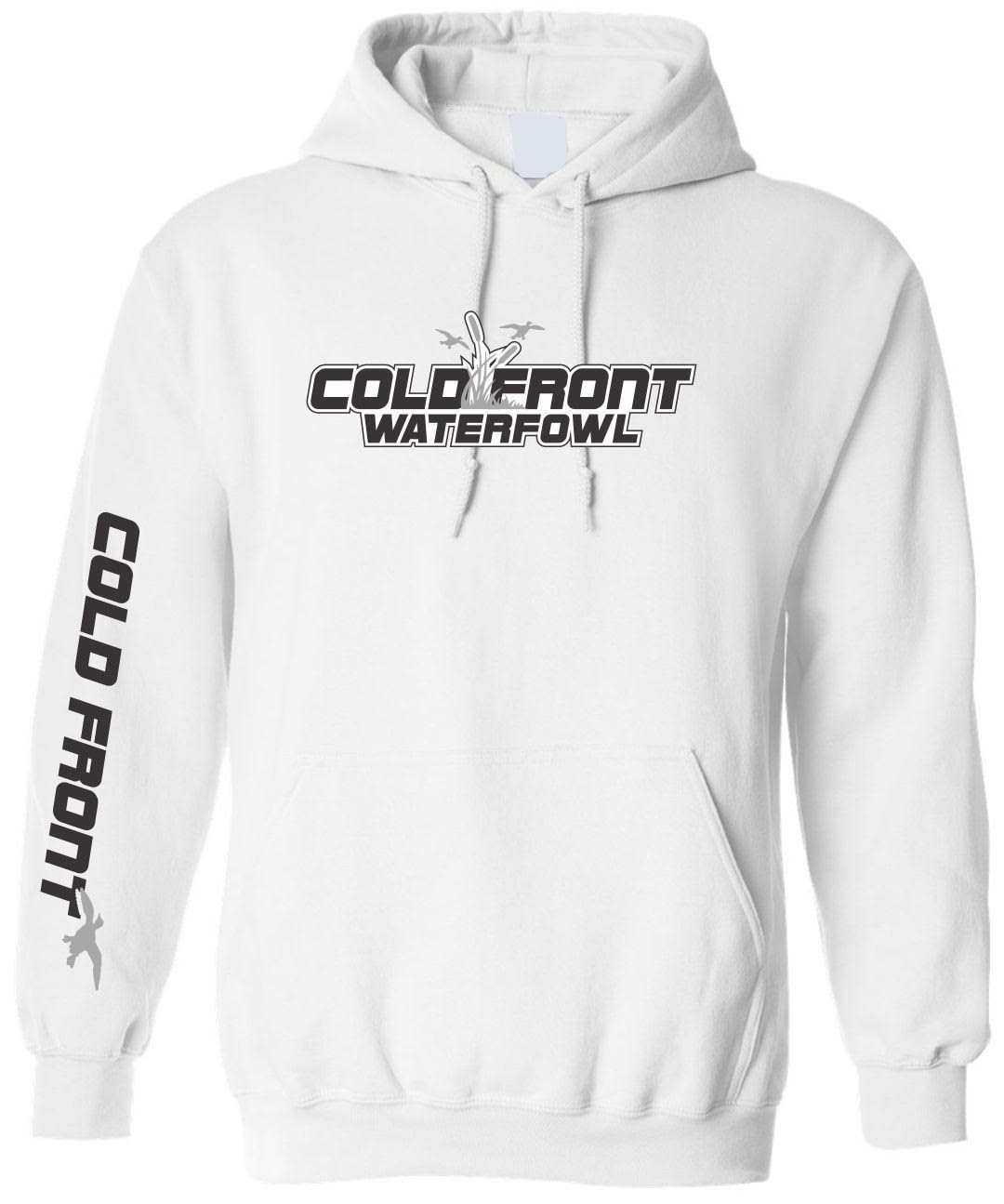 White clearance waterfowl hoodie